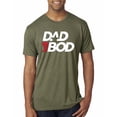 thumbnail image 1 of Wild Bobby, Funny Dad Bod Logo, Pop Culture, Men Premium Tri Blend Tee, Military Green, XX-Large, 1 of 4