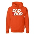 thumbnail image 1 of Wild Bobby, Funny Dad Bod Logo, Pop Culture, Unisex Graphic Hoodie Sweatshirt, Orange, Large, 1 of 4