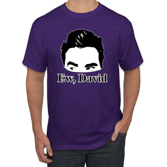 Wild Bobby, Funny Ew, David Meme Alexis & Moira, Pop Culture, Men's Graphic Tees, Purple, 5XL