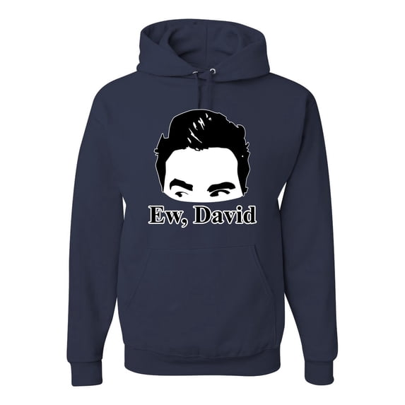Wild Bobby, Funny Ew, David Meme Alexis & Moira, Pop Culture, Unisex Graphic Hoodie Sweatshirt, Navy, 3XL