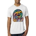 thumbnail image 1 of Wild Bobby, Funny Neon Sloth | Dean Russo Art Animal Lover Mens Premium Tri Blend T-Shirt, Heather White, L, 1 of 5
