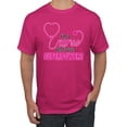 thumbnail image 1 of Wild Bobby, Funny Nurse Whats Your Superpower Nurse Week, Inspirational/Christian, Men Graphic Tee, Fuschia, Small, 1 of 4