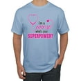 thumbnail image 1 of Wild Bobby, Funny Nurse Whats Your Superpower Nurse Week, Inspirational/Christian, Men Graphic Tee, Light Blue, Large, 1 of 4