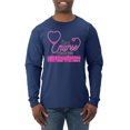 thumbnail image 1 of Wild Bobby, Funny Nurse Whats Your Superpower Nurse Week, Inspirational/Christian, Men Long Sleeve Shirt, Navy, Large, 1 of 4