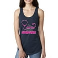 thumbnail image 1 of Wild Bobby, Funny Nurse Whats Your Superpower Nurse Week, Inspirational/Christian, Women Racerback Tank Top, Navy, Small, 1 of 4
