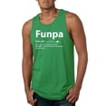 thumbnail image 1 of Wild Bobby,Funpa Like A Regular Grandpa Only Way Cooler, Father's Day, Men Graphic Tank Top, Kelly, X-Large, 1 of 3