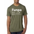 thumbnail image 1 of Wild Bobby,Funpa Like A Regular Grandpa Only Way Cooler, Father's Day, Men Premium Tri Blend Tees, Military Green, Small, 1 of 3