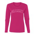 thumbnail image 1 of Wild Bobby GRAMMY Varsity Letters Women Graphic Long Sleeve Tee, 1 of 6