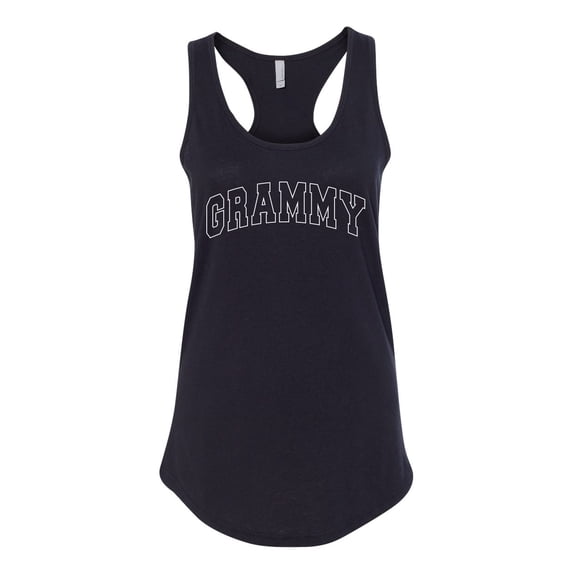 Wild Bobby GRAMMY Varsity Letters Women Racerback Tank Top