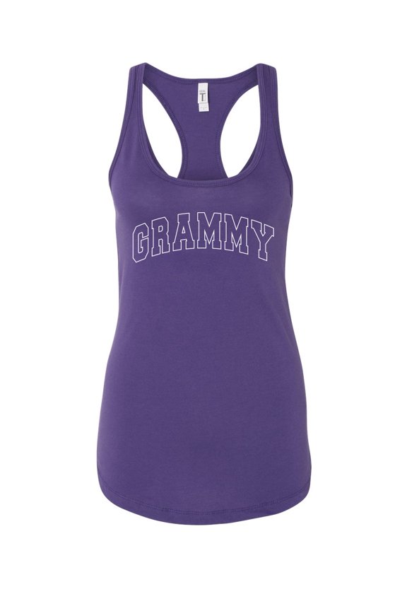 GRAMMY Varsity Letters Women Racerback Tank Top