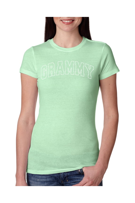 GRAMMY Varsity Letters Women Slim Fit Junior Tee