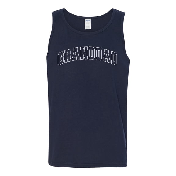 Wild Bobby GRANDDAD Varsity Letters Men Tank Top