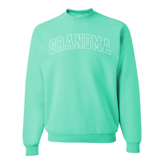 Wild Bobby GRANDMA Varsity Letters Unisex Crewneck Sweatshirt