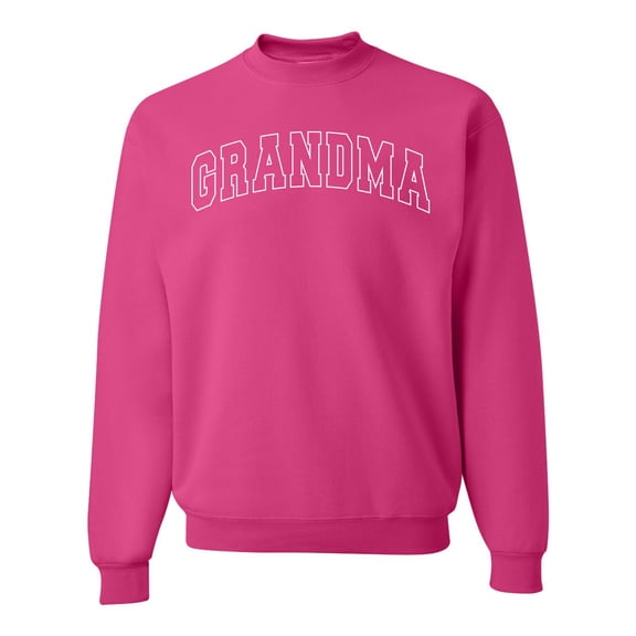 Wild Bobby GRANDMA Varsity Letters Unisex Crewneck Sweatshirt