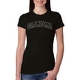 thumbnail image 1 of Wild Bobby GRANDMA Varsity Letters Women Slim Fit Junior Tee, 1 of 6