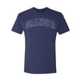 thumbnail image 1 of Wild Bobby GRANDPA Varsity Letters Men Premium Tri Blend Tee, 1 of 6