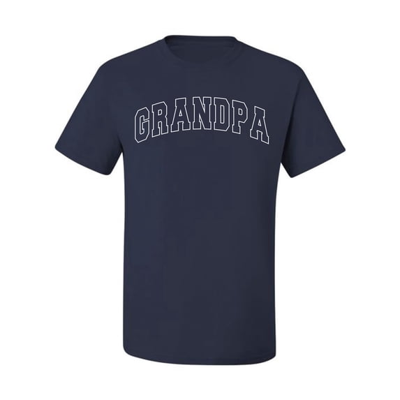 Wild Bobby GRANDPA Varsity Letters Men Tee