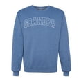 thumbnail image 1 of Wild Bobby GRANDPA Varsity Letters Unisex Crewneck Sweatshirt, 1 of 6