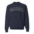 thumbnail image 1 of Wild Bobby GRANDPA Varsity Letters Unisex Crewneck Sweatshirt, 1 of 6