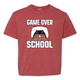 thumbnail image 1 of Wild Bobby Game Over Back to School | Funny Gamer Controller Video Games School Unisex Boys Girls Graphic Youth T-Shirt, 1 of 6