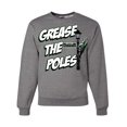 thumbnail image 1 of Wild Bobby Geaux Birds Grease the Poles NOLA Bourbon Street Philly Football Sports Unisex Crewneck Sweatshirt, 1 of 6