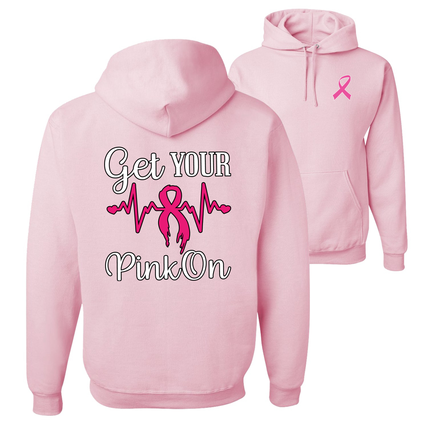 Sweatshirt Hoodie "I Wear Pink For My AUNT" - Unisexe, Gildan, Tailles S-3XL, Neuf