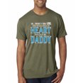 thumbnail image 1 of Wild Bobby, Girl Stole My Heart She Calls Me Daddy Daughter Girl Dad Father Gift | Mens Father's Day Premium Tri Blend T-Shirt, Military Green, Small, 1 of 1