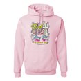 thumbnail image 1 of Wild Bobby, God Didn't Bring You This Far To Leave You Religious Inspirational/Christian Unisex Graphic Hoodie Sweatshirt, Light Pink, X-Large, 1 of 3