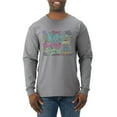 thumbnail image 1 of Wild Bobby, God Grant Me Serenity Courage and Wisdom Prayer Faith, Inspirational/Christian, Men Long Sleeve Shirt, Heather Grey, Small, 1 of 3