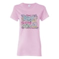 thumbnail image 1 of Wild Bobby, God Grant Me Serenity Courage and Wisdom Prayer Faith, Inspirational/Christian, Women Graphic Tee, Light Pink, Small, 1 of 3