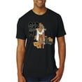 thumbnail image 1 of Wild Bobby God Made Me This Way Cross with Sunflowers Inspirational/Christian Men Premium Tri Blend Tee, True Black, Medium, 1 of 6