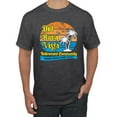 thumbnail image 1 of Wild Bobby, Gold Wizard Glasses and Lightning Scar, Movies, Men Graphic Tee, Heather Black, X-Large, 1 of 4