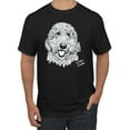 thumbnail image 1 of Wild Bobby, Golden Doodle Dog Lover, Graphic Tees, Black, Small, 1 of 4