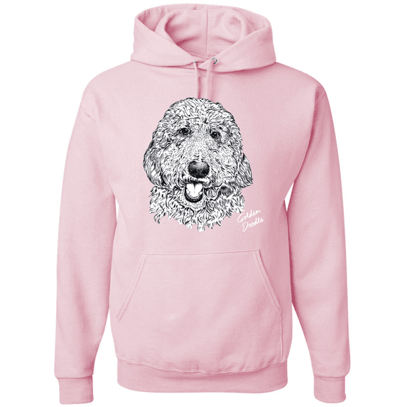 Wild Bobby, Golden Doodle Dog Lover Pet Owner Animal Lover Graphic Hoodie Sweatshirt
