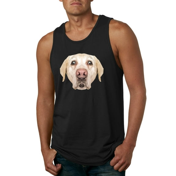 Wild Bobby, Golden Retriever Cute Gift, Dog Lover, Men Graphic Tank Top, Black, Small