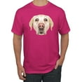 thumbnail image 1 of Wild Bobby, Golden Retriever Cute Gift, Dog Lover, Men Graphic Tee, Fuschia, Large, 1 of 4