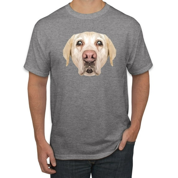 Wild Bobby, Golden Retriever Cute Gift, Dog Lover, Men Graphic Tee, Heather Grey, Medium
