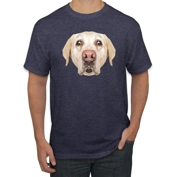 Wild Bobby, Golden Retriever Cute Gift, Dog Lover, Men Graphic Tee, Vintage Heather Navy, Medium