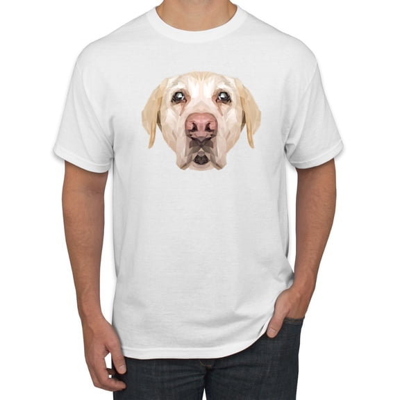 Wild Bobby, Golden Retriever Cute Gift, Dog Lover, Men Graphic Tee, White, Large