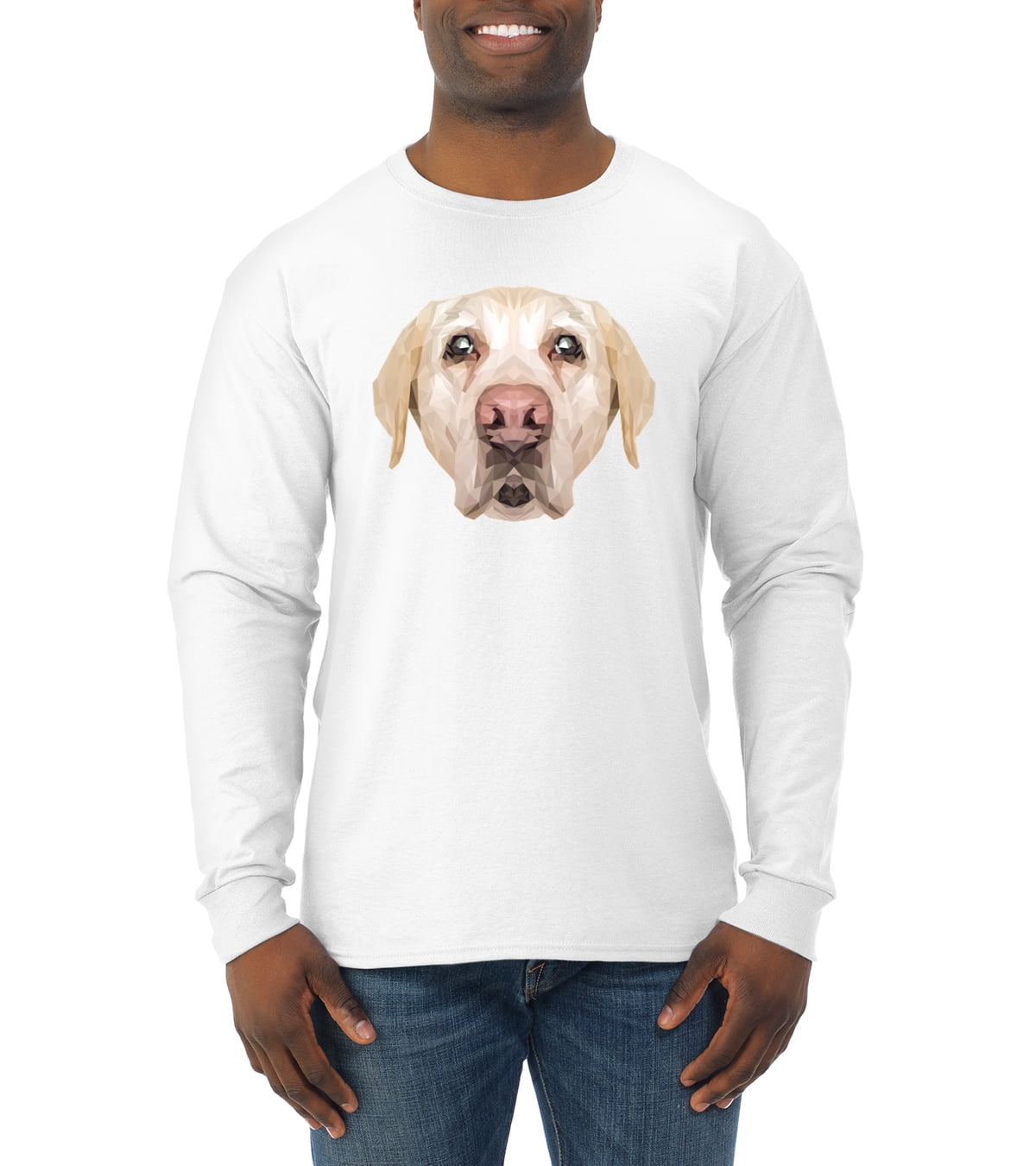 Wild Bobby, Golden Retriever Cute Gift, Dog Lover, Men Long Sleeve ...