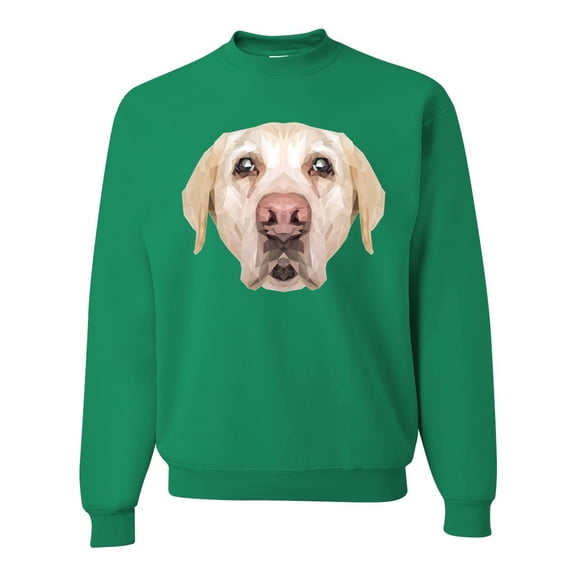 Wild Bobby, Golden Retriever Cute Gift, Dog Lover, Unisex Crewneck Graphic Sweatshirt, Kelly, X-Large