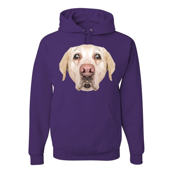 Wild Bobby, Golden Retriever Cute Gift, Dog Lover, Unisex Graphic Hoodie Sweatshirt, Purple, Small