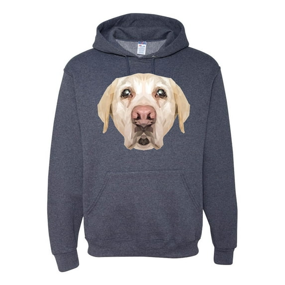 Wild Bobby, Golden Retriever Cute Gift, Dog Lover, Unisex Graphic Hoodie Sweatshirt, Vintage Heather Navy, X-Large
