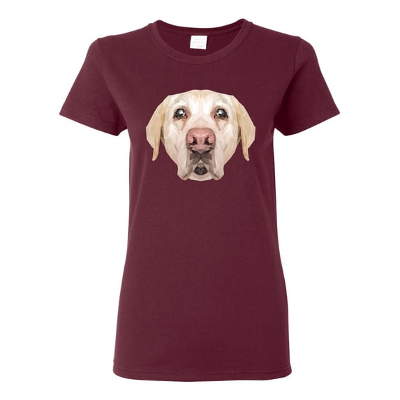 Wild Bobby, Golden Retriever Cute Gift, Dog Lover, Women Graphic Tee, Maroon, 3X-Large