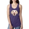 thumbnail image 1 of Wild Bobby, Golden Retriever Cute Gift, Dog Lover, Women Racerback Tank Top, Purple Rush, X-Large, 1 of 4