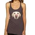 thumbnail image 1 of Wild Bobby, Golden Retriever Cute Gift, Dog Lover, Women Tri-Blend Racerback Tank Top, Brown, Small, 1 of 4