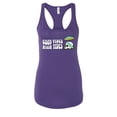 thumbnail image 1 of Wild Bobby Good Vibes High Tides Streetwear Women Racerback Tank Top, 1 of 6