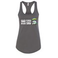 thumbnail image 1 of Wild Bobby Good Vibes High Tides Streetwear Women Racerback Tank Top, 1 of 6