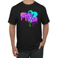 thumbnail image 1 of Wild Bobby, Graffiti Art God's Love, Inspirational/Christian, Men Graphic Tee, Black, Small, 1 of 4