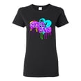 thumbnail image 1 of Wild Bobby, Graffiti Art God's Love, Inspirational/Christian, Women Graphic Tee, Black, Small, 1 of 4